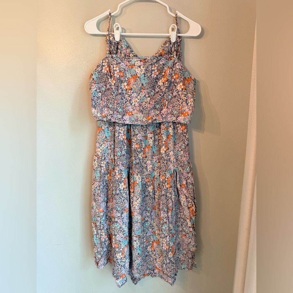 Arizona Jean Company Woman’s Purple multi colored Floral Boho Set